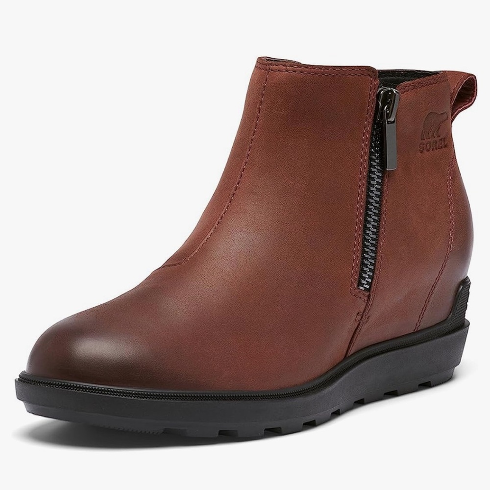 SOREL EVIE II ZIP BOITIE SPICE BLACK SIZE 9M brand new inbox